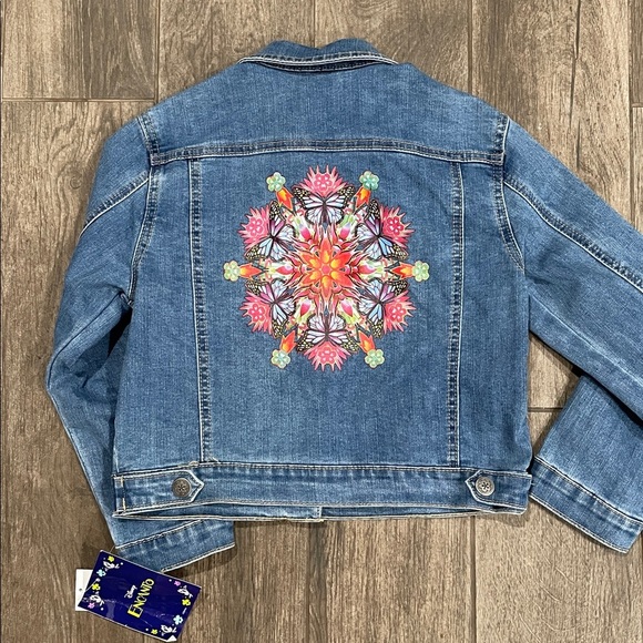 Disney Other - NWT Disney Encanto Blue Denim Jacket Kids